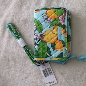 NWT Vera Bradley RFID Lemon Grove 3-in-1 Crossbody Wallet Bag Purse